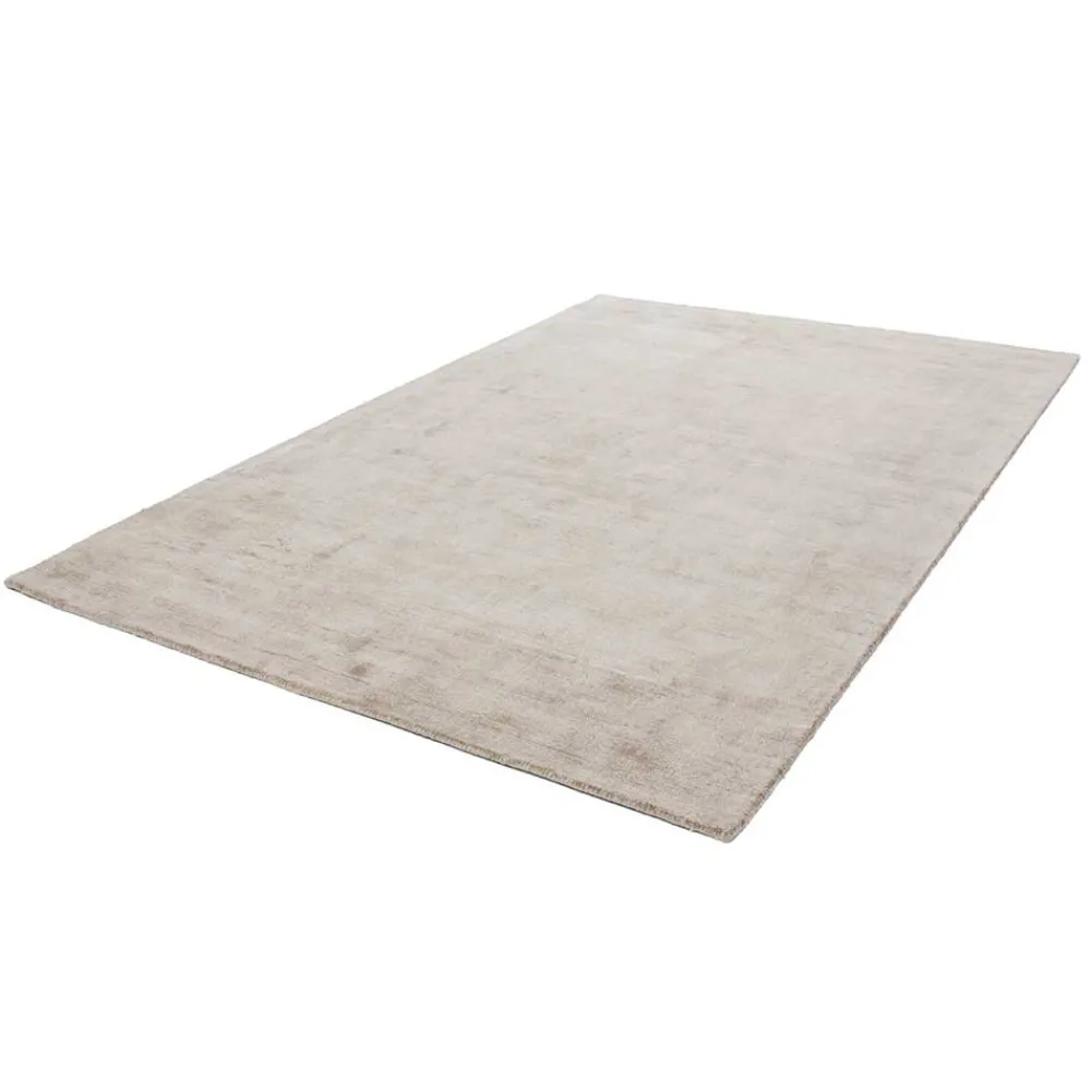 Wohnen Handgefertigter Teppich in Creme und Taupe - Tobarida