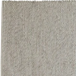 Wohnen Handgefertigter Wollteppich in Beigegrau - Flexin