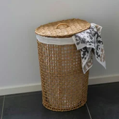 Wohnen Handgeflochtener Wäschekorb aus Papier Geflecht - Rain