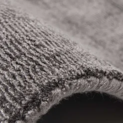 Wohnen Teppiche*Handgewebter Kurzflor-Teppich in Grau und Anthrazit - Antiq