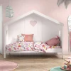 Wohnen Kindermöbel*Hausbett mit Herz in Weiß - Grandory