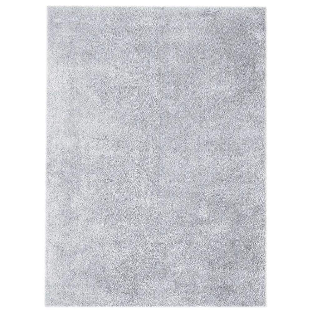 Wohnen Teppiche*Hellblauer Teppich mit Hochflor - Nadescha