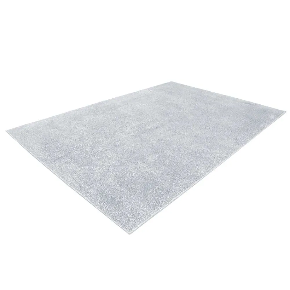 Wohnen Teppiche*Hellblauer Teppich mit Hochflor - Nadescha