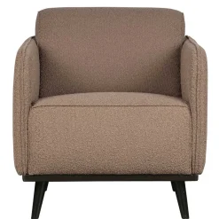 Wohnen Sessel & Hocker|Sessel*Hellbrauner Boucle Sessel mit Federkern - Bratannio