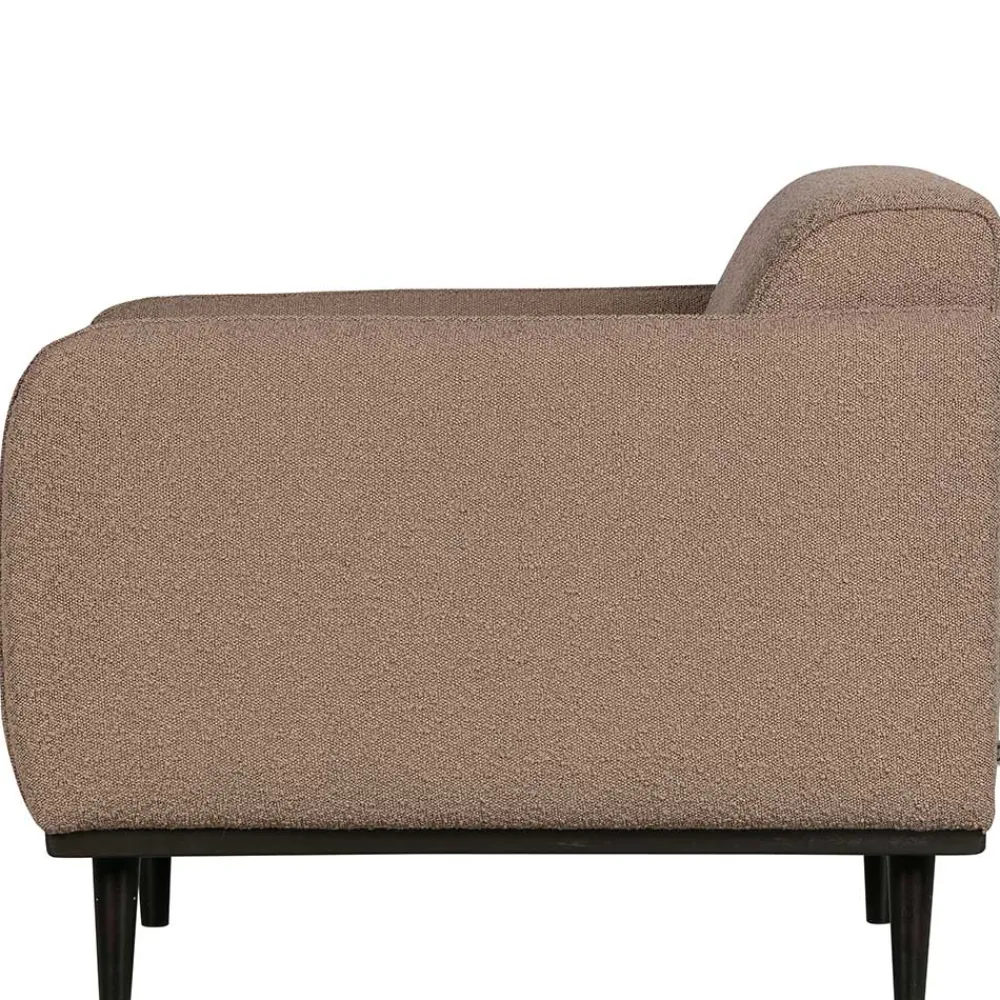 Wohnen Sessel & Hocker|Sessel*Hellbrauner Boucle Sessel mit Federkern - Bratannio