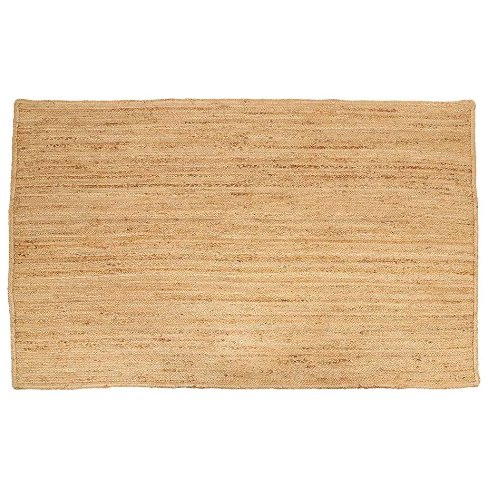 Wohnen Braune Möbel|Teppiche*Hellbrauner Teppich aus Jute - Cranos