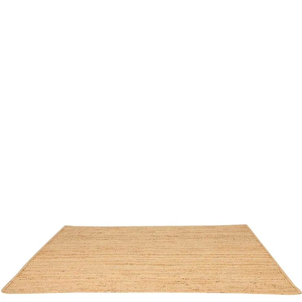 Wohnen Braune Möbel|Teppiche*Hellbrauner Teppich aus Jute - Cranos