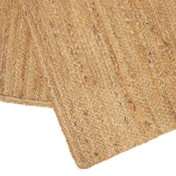 Wohnen Braune Möbel|Teppiche*Hellbrauner Teppich aus Jute - Cranos