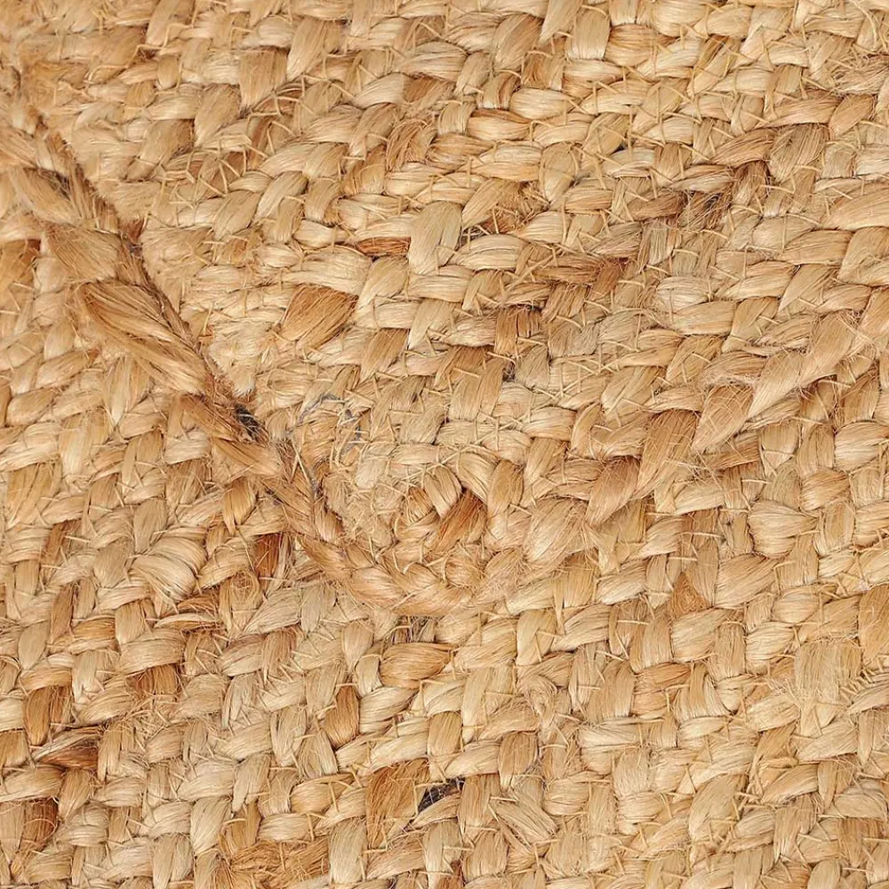 Wohnen Braune Möbel|Teppiche*Hellbrauner Teppich aus Jute - Cranos