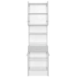 Wohnen Helle Badmöbel als Set in Grau Front - Girios (vierteilig)