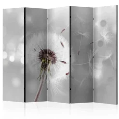 Wohnen Heller Leinwand-Paravent Pusteblume - Artjes
