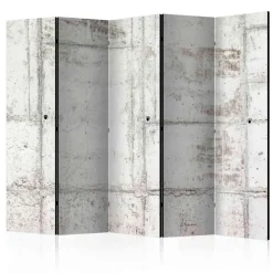 Wohnen Paravents*Heller Paravent im Beton Wand Design - Eddya
