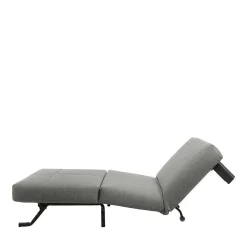 Wohnen Graue Möbel*Hellgrauer Schlafsessel mit 85 cm Breite - Miracella