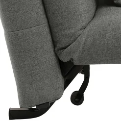 Wohnen Graue Möbel*Hellgrauer Schlafsessel mit 85 cm Breite - Miracella