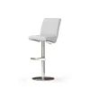 Wohnen Höhenverstellbarer Barhocker Swanda in Weiß