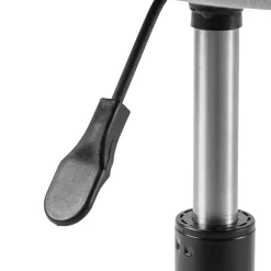 Wohnen Bürostühle*Höhenverstellbarer Bürostuhl in Hellgrau Samt - Renato