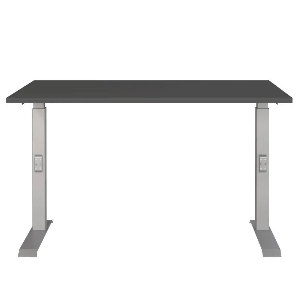 Wohnen Höhenverstellbarer Bürotisch zum Stehen und Sitzen - Pitovija