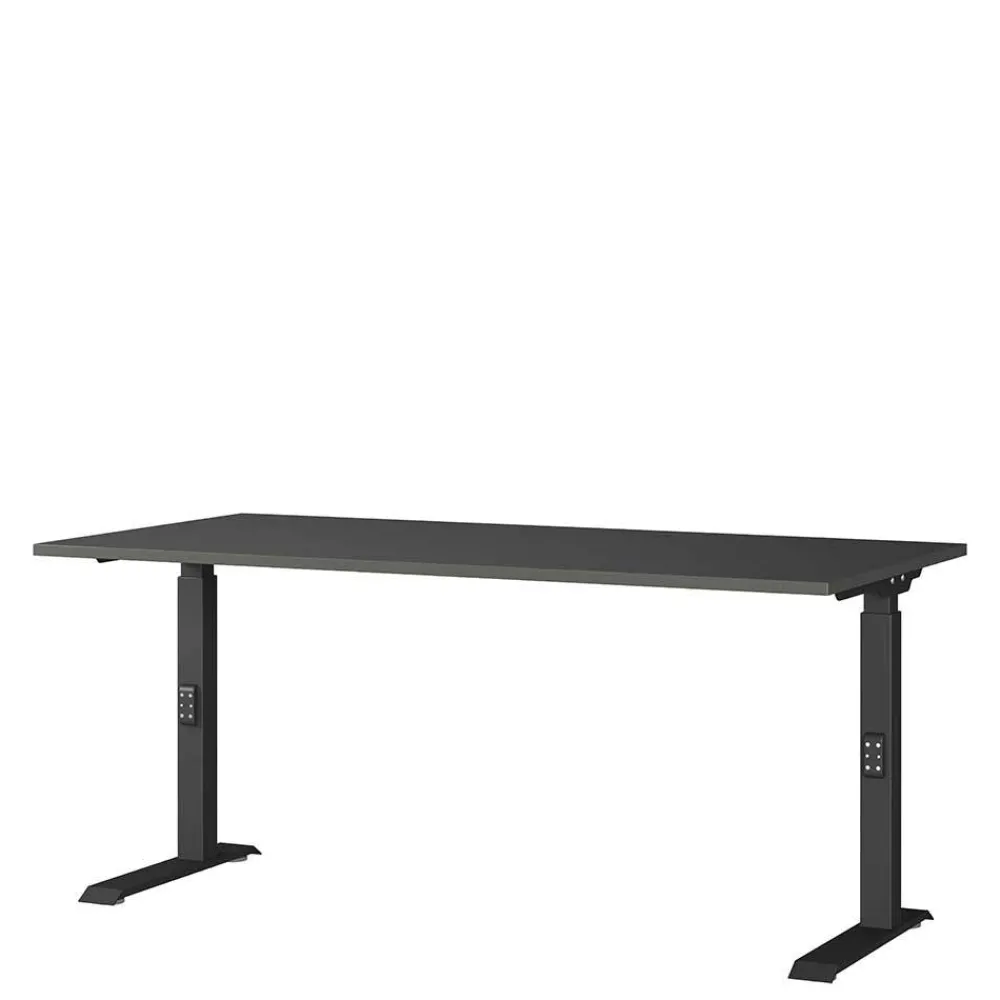 Wohnen Graue Möbel|Bürotische*Höhenverstellbarer Bürotisch in vier Größen - Tila