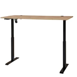 Wohnen Höhenverstellbarer Bürotisch in Wildeiche - Emly