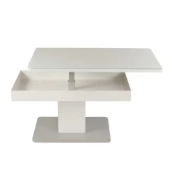 Wohnen Höhenverstellbarer Couchtisch Greeno in Weiß