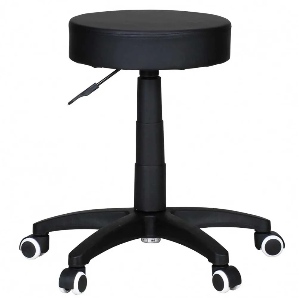 Wohnen Bürostühle*Höhenverstellbarer Hocker auf Rollen - Stevard