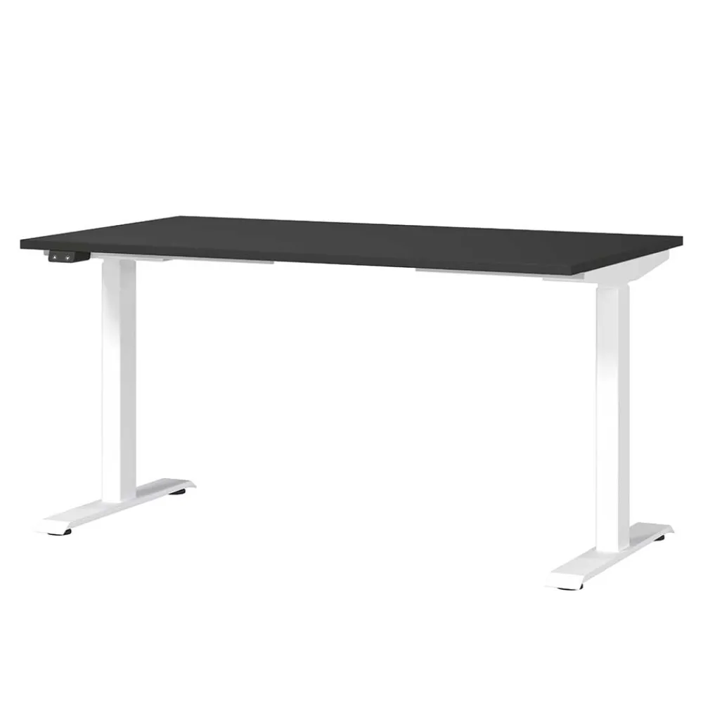 Wohnen Tische|Bürotische*Höhenverstellbarer Schreibtisch in Dunkelgrau - Vlatin