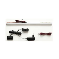 Wohnen Highboard in Weiß und Schwarzgrau - Loazin