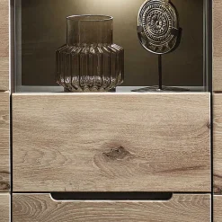 Wohnen Highboard mit 3 Türen & 2 Schubladen - Zelio
