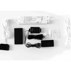 Wohnen Sideboards & Kommoden|Sideboards & Kommoden*Highboard mit Glas Klappe & zwei Türen - Apulco