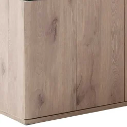 Wohnen Sideboards & Kommoden|Sideboards & Kommoden*Highboard mit Glaseinsätzen 119x121x37 cm - Comrinaca