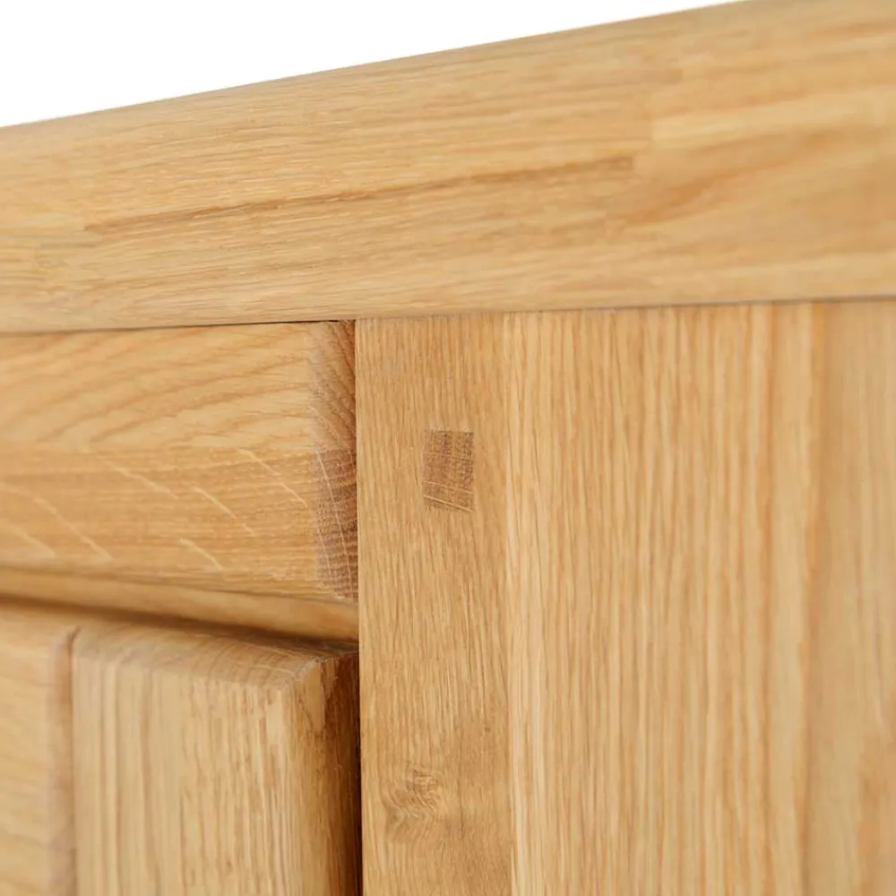 Wohnen Highboard mit Glastür & Tür & drei Schubladen - Miarizia