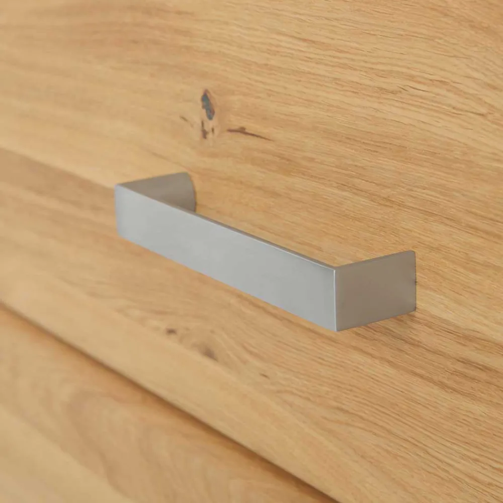 Wohnen Highboard mit Glastür & Tür & drei Schubladen - Miarizia