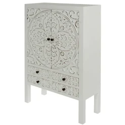 Wohnen Highboard mit Ornament Muster Front - Acacio