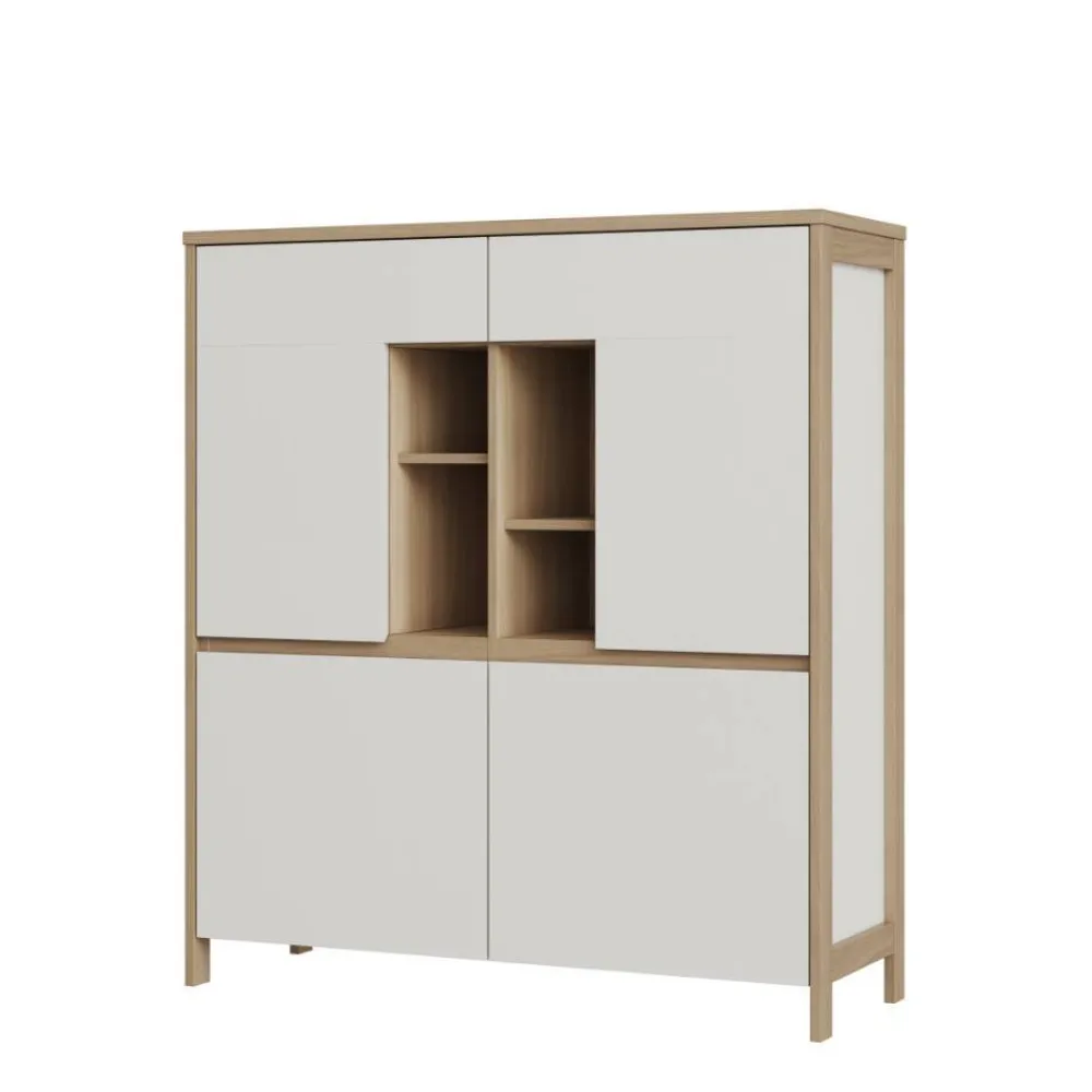 Wohnen Wohnwände|Wohnwand*Highboard und TV-Board und Wandboard Set - Ovidio (dreiteilig)