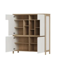 Wohnen Wohnwände|Wohnwand*Highboard und TV-Board und Wandboard Set - Ovidio (dreiteilig)