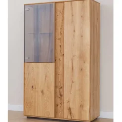 Wohnen Vitrinen|Wohnzimmer-Vitrinen*Highboard Vitrine mit LED Beleuchtung - Cocondar