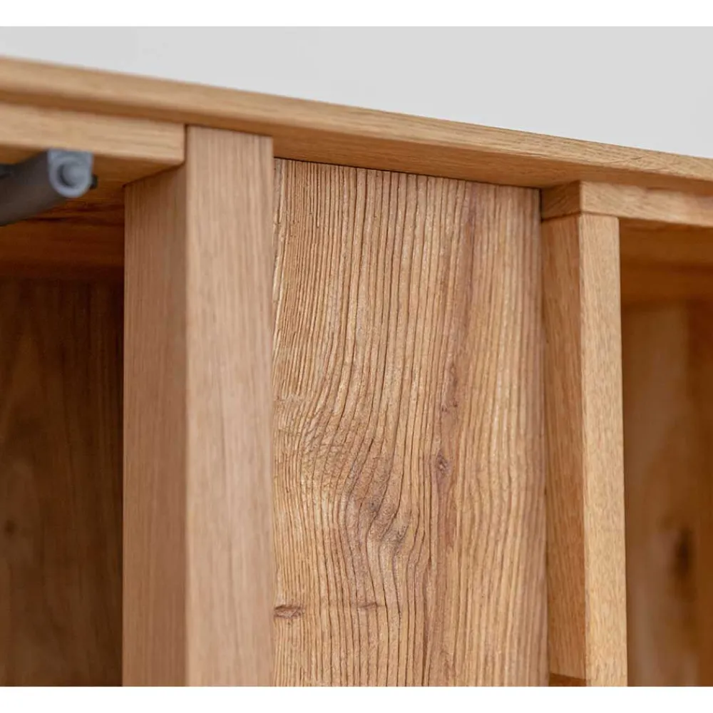 Wohnen Vitrinen|Wohnzimmer-Vitrinen*Highboard Vitrine mit LED Beleuchtung - Cocondar