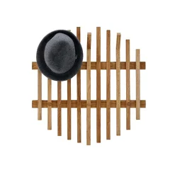 Wohnen Bürogarderoben*Hänge-Garderobe aus Eichenholz Leisten - Gangizo