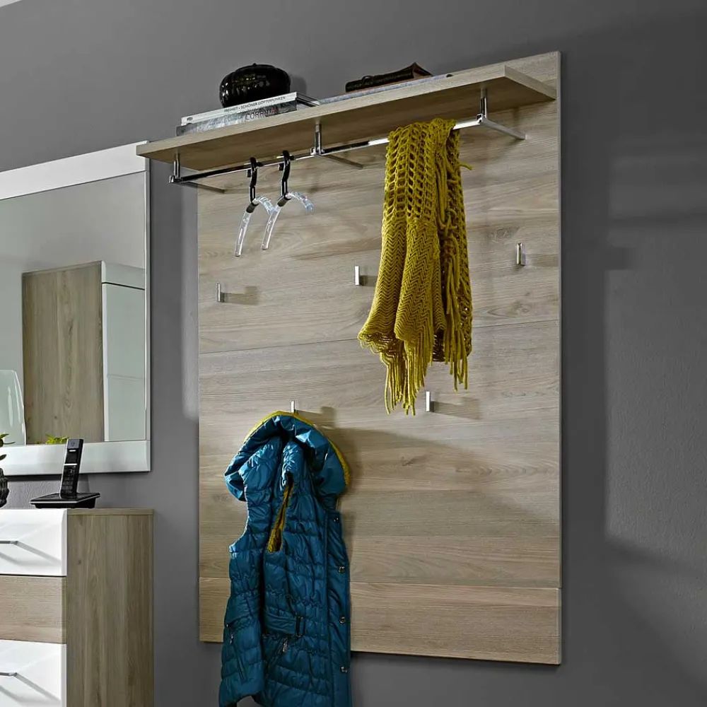 Wohnen Bürogarderoben|Garderoben*Hängegarderobe Brosgo in Silbereiche