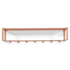 Wohnen Bürogarderoben*Hänge-Garderobe in Terracotta - Satroni