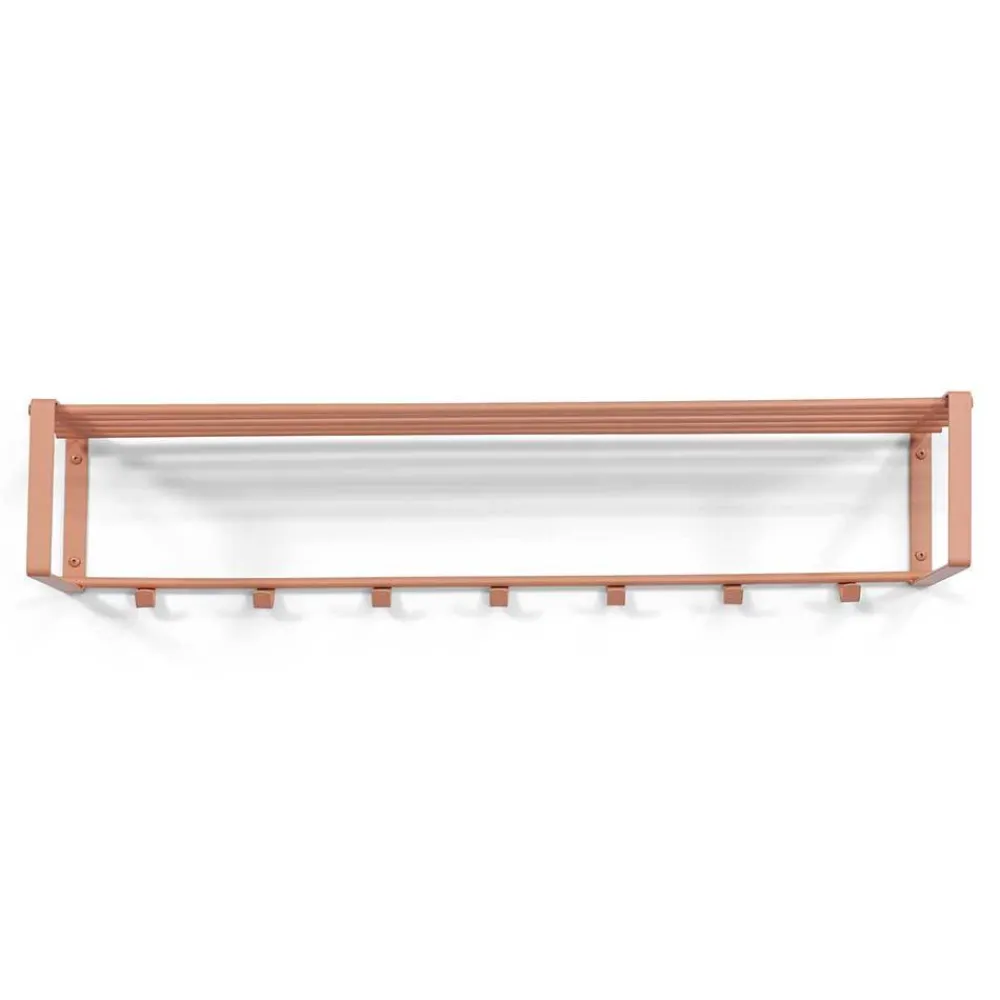 Wohnen Bürogarderoben*Hänge-Garderobe in Terracotta - Satroni