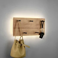 Wohnen Garderoben|Garderoben*Hängegarderobe mit LED Beleuchtung - Estagel