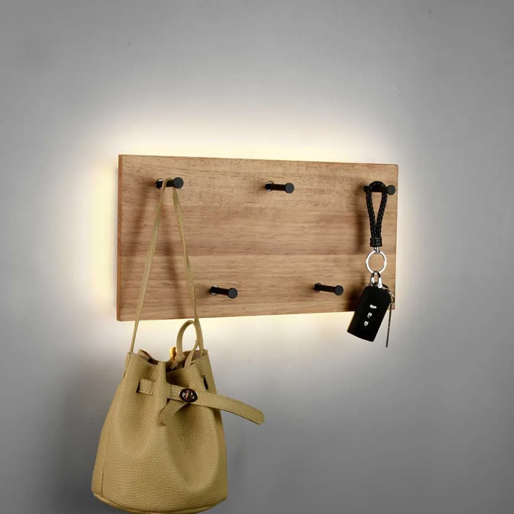 Wohnen Garderoben|Garderoben*Hängegarderobe mit LED Beleuchtung - Estagel