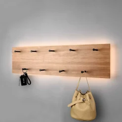 Wohnen Garderoben|Garderoben*Hängegarderobe mit LED Beleuchtung - Estagel