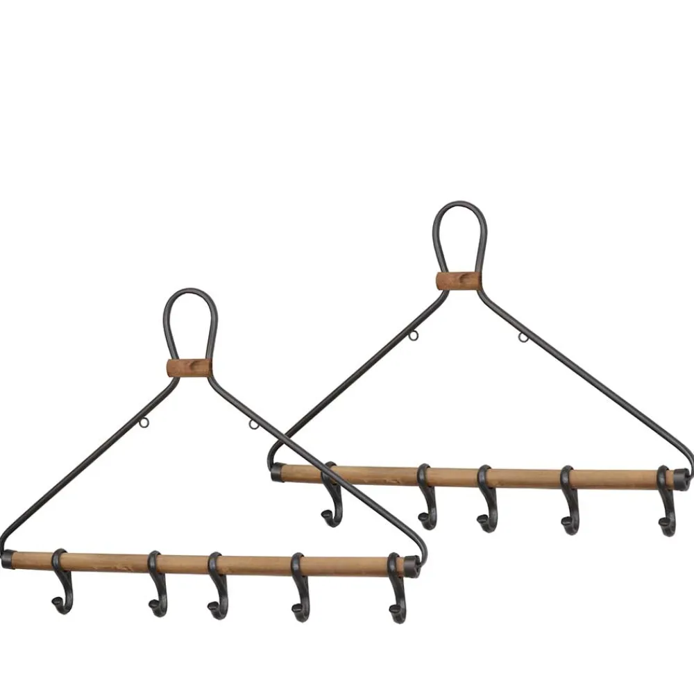 Wohnen Garderoben|Garderoben*Hängegarderoben in Kleiderbügel Optik - Aylon (2er Set)