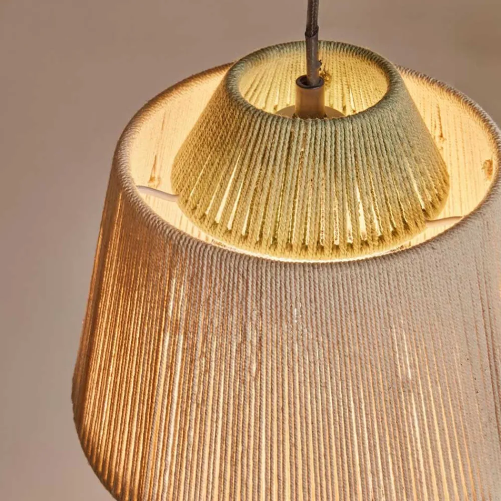 Wohnen Rattanmöbel|Lampen & Leuchten*Hängeleuchte aus Jute Geflecht - Bagana