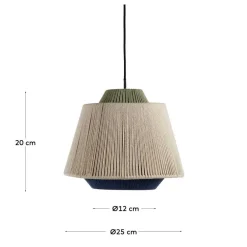 Wohnen Rattanmöbel|Lampen & Leuchten*Hängeleuchte aus Jute Geflecht - Bagana