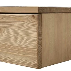 Wohnen Nachttische|Kommoden*Hänge-Nachtkonsole aus Kiefer Massivholz - Vilantinos