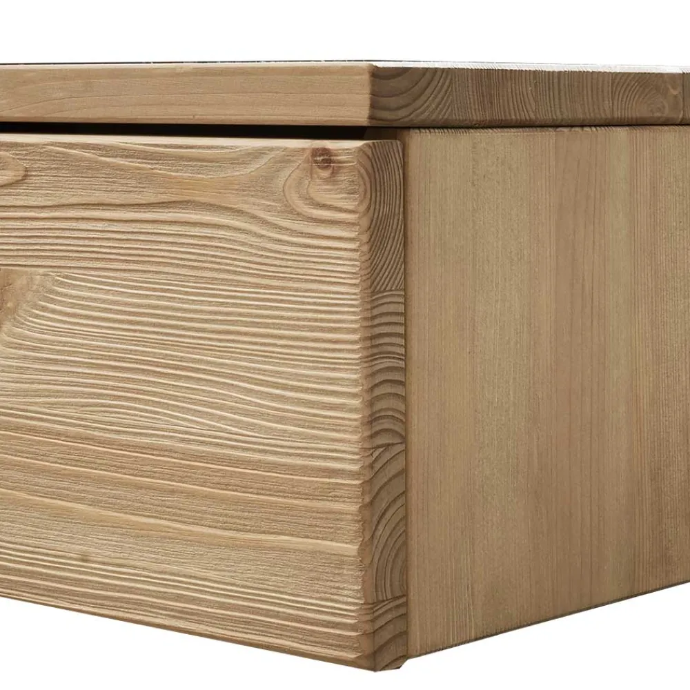 Wohnen Nachttische|Kommoden*Hänge-Nachtkonsole aus Kiefer Massivholz - Vilantinos