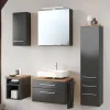 Wohnen Badezimmer Komplett*Hängende Badmöbel in Modern - Estregos (fünfteilig)